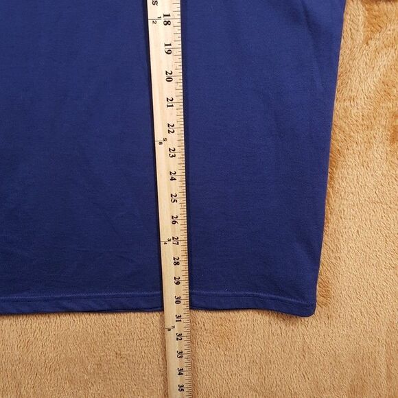 CLUB ROOM Shirt Mens XXL Blue Pullover T-Shirt Soft Comfort Tee - Picture 5 of 6